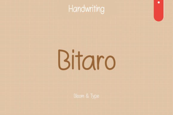 Bitaro: A Handwritten Font That Brings Your Creations to Life