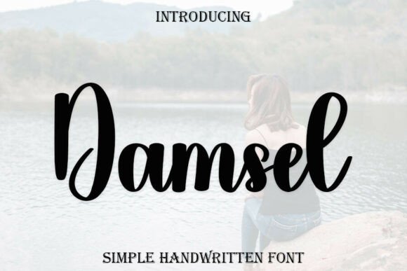 Damsel: A Handwritten Font for Crafting Beauty and Readability