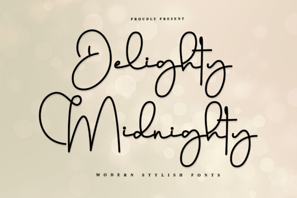 Delighty Midnighty: A Timeless Script for Branding Magic