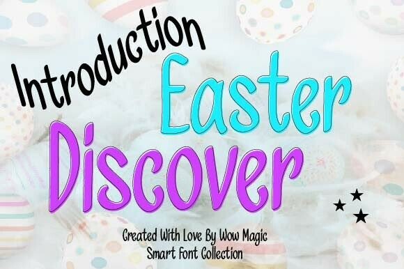 Easter Discover: A Playful Font for Seasonal Branding