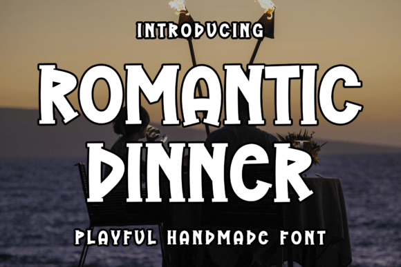 Font Choice That Speaks Volumes: How Romantic Dinner Elevates Campaign Design