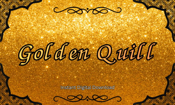 Golden Quill: Elevate Your Brand with a Timeless Script Font