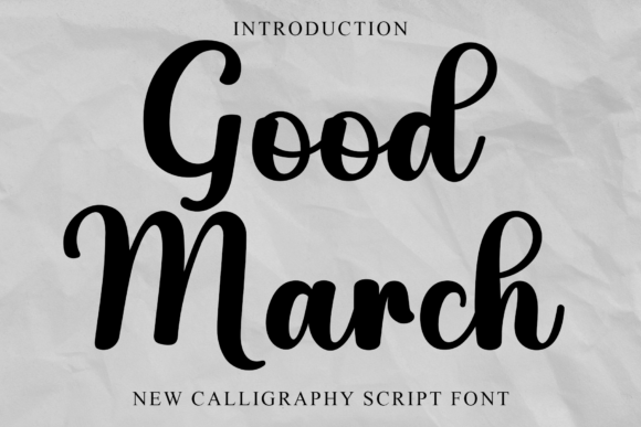 Good March: The Font That Elevates Your Brand