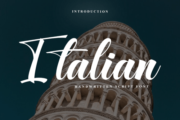 Italian: A Script Font for Digital Design