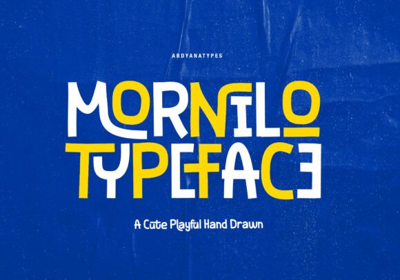 Mornilo: A Playful Font for Creative Branding