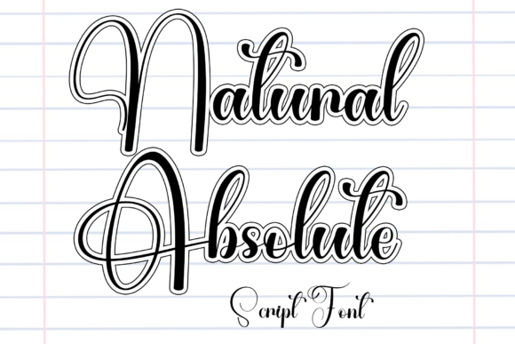 Natural Absolute: A Warm Script Font for Branding