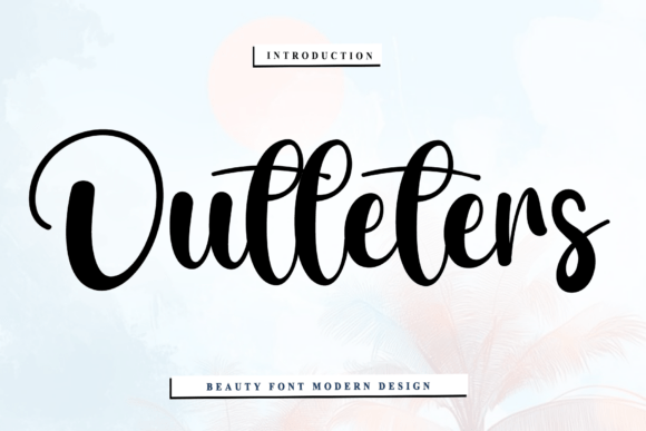 Outleters: The Font That Elevates Your Brand