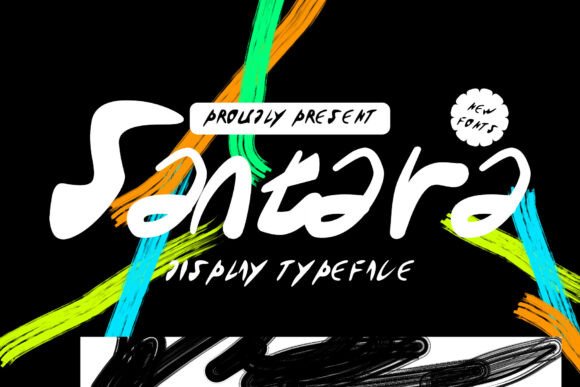 Santara: A Bold Script Font for Modern Web Design
