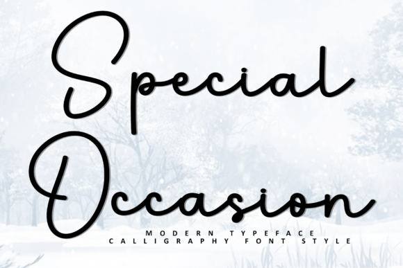 Special Occasion: A Font with Heart and Purpose