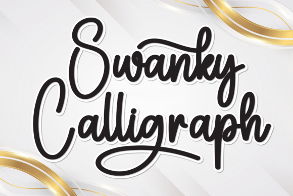 Swanky Calligraph: A Font That Speaks in Style