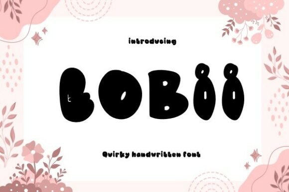 Tobii: A Playful Font for Creative Campaigns